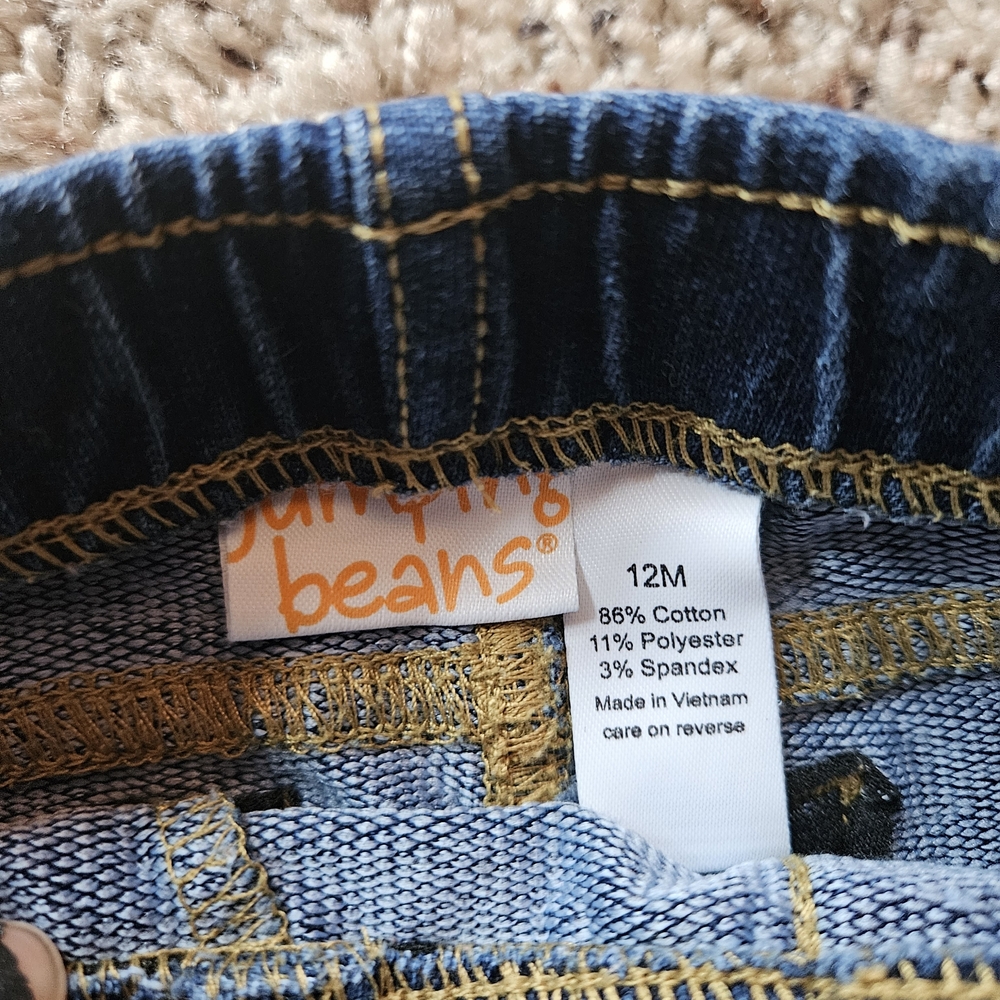 Jumping Beans Dark Blue Kids Jeans - Picture 2 of 2
